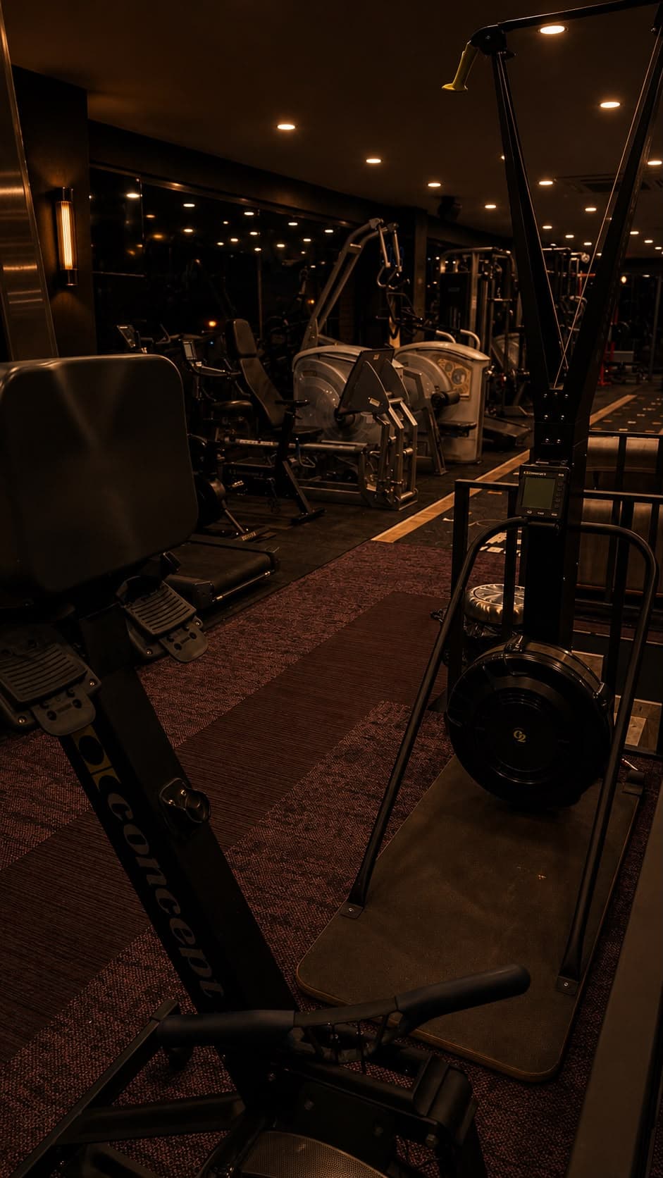YG Fitness Academy kürek ve kondisyon ekipmanları